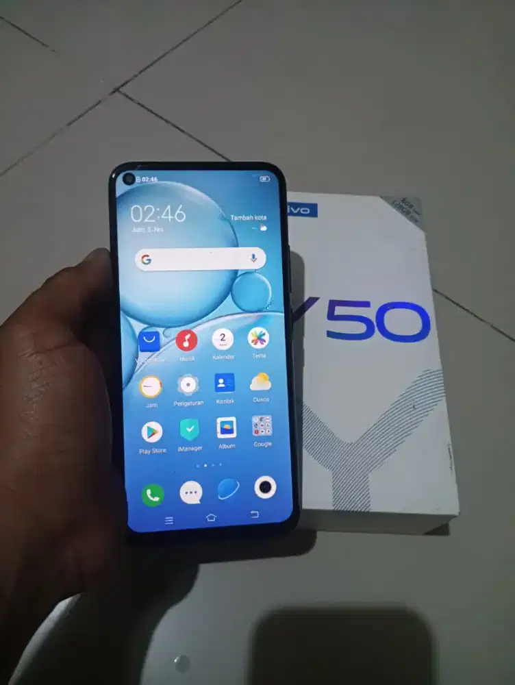 vivo y50 no minus