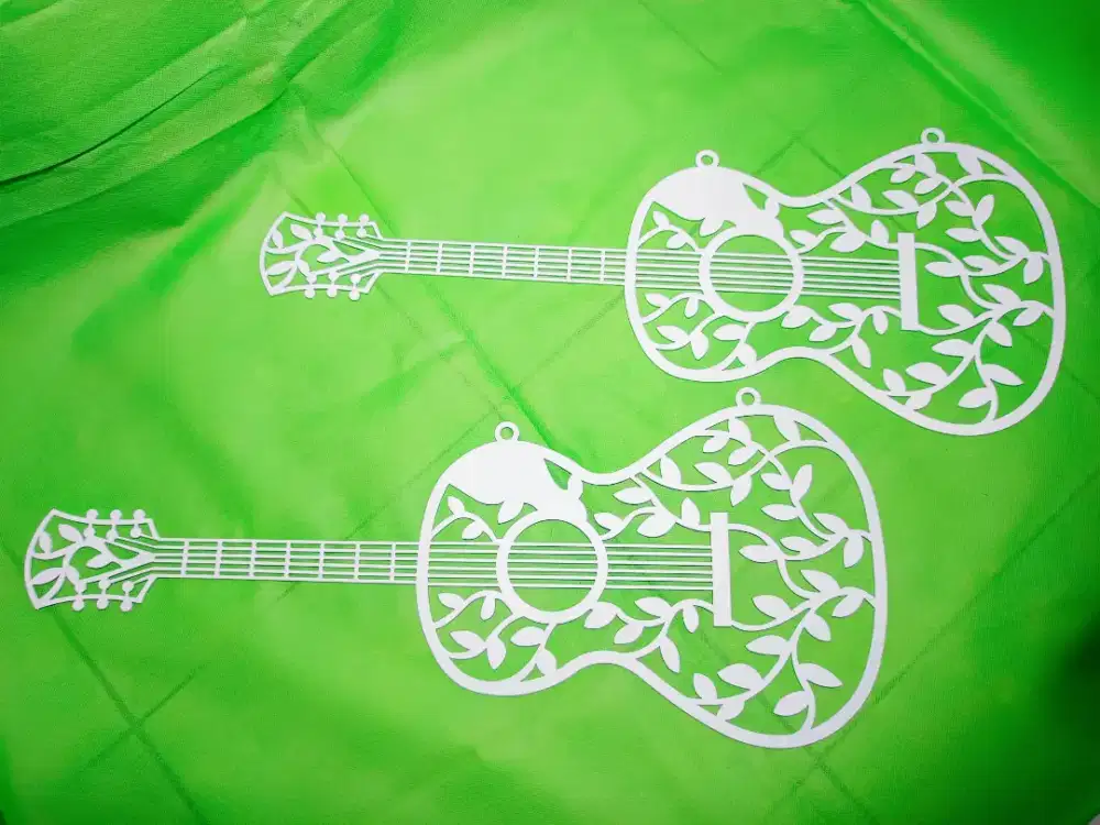 Nattar (Nature Guitar) - Pelat Besi cutting