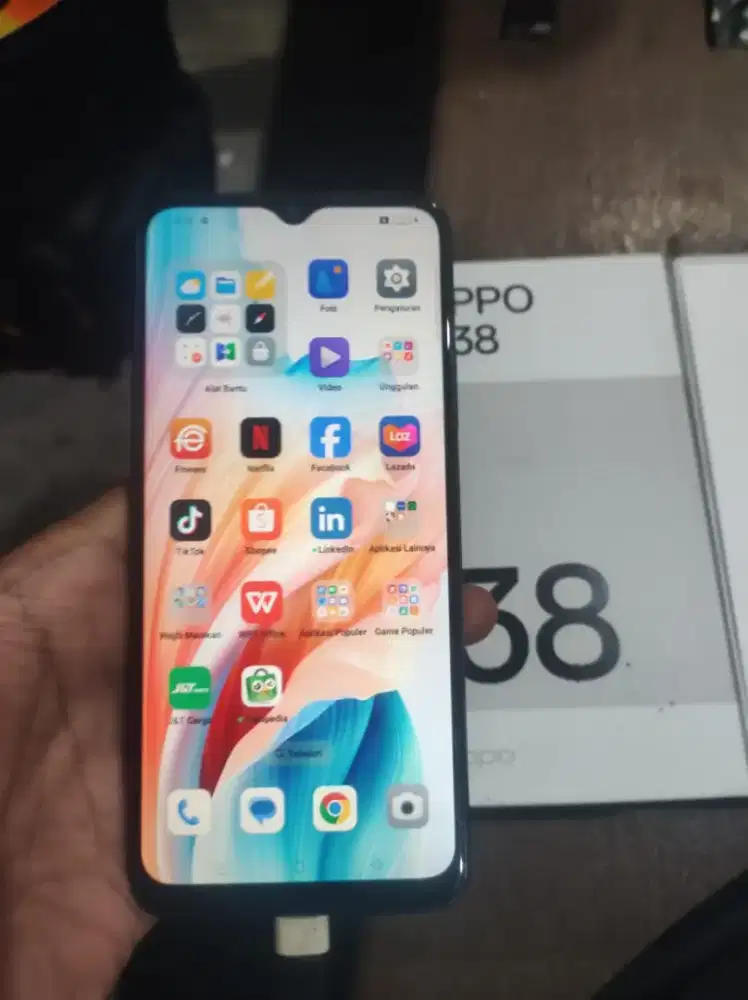 oppo a38 minus pemakaian sendiri