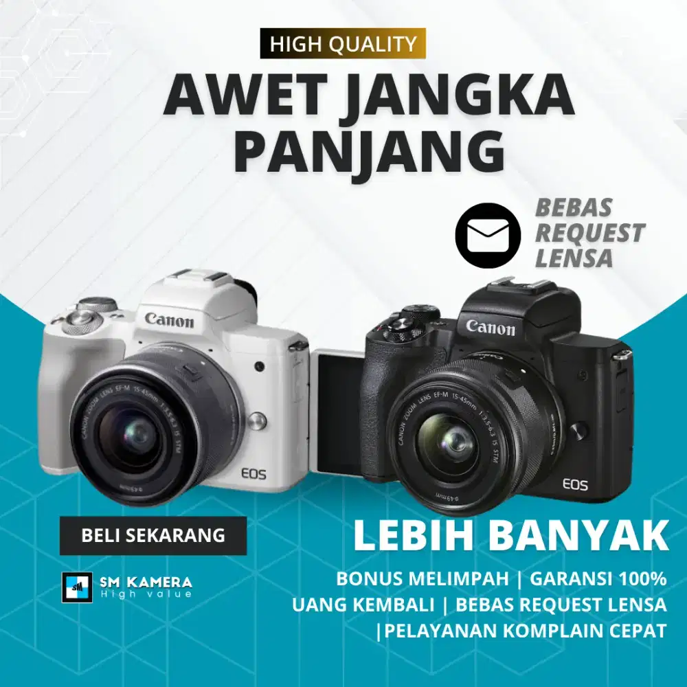 Canon Eos M50 Mark II Fullfitur M50 II