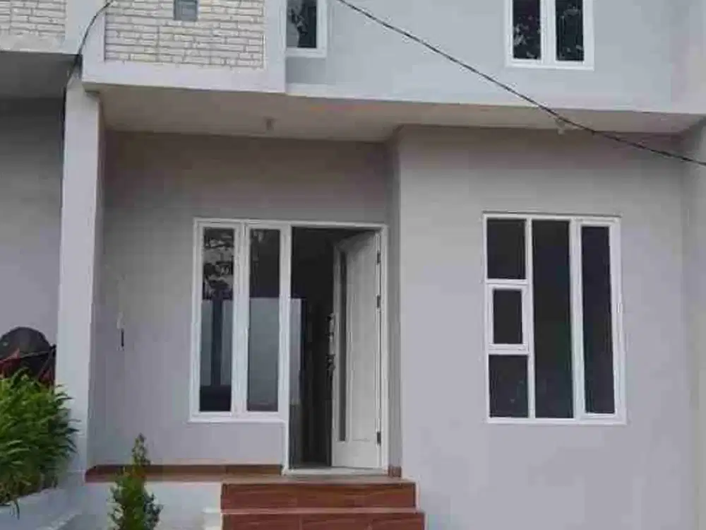 Rumah cluster di Cimanggis kota Depok 2 lantai strategis ke stasiun Depok lama pintu tol kukusan dan UI Depok