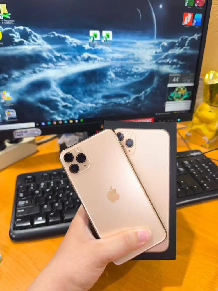 iPhone 11 Pro Max 512GB Gold Mulus – Ex Digimap BH 82%