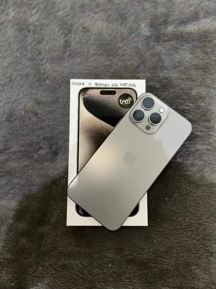 IPHONE 15 PRO MAX 258 GB NATURAL TITANIUM EX IBOX