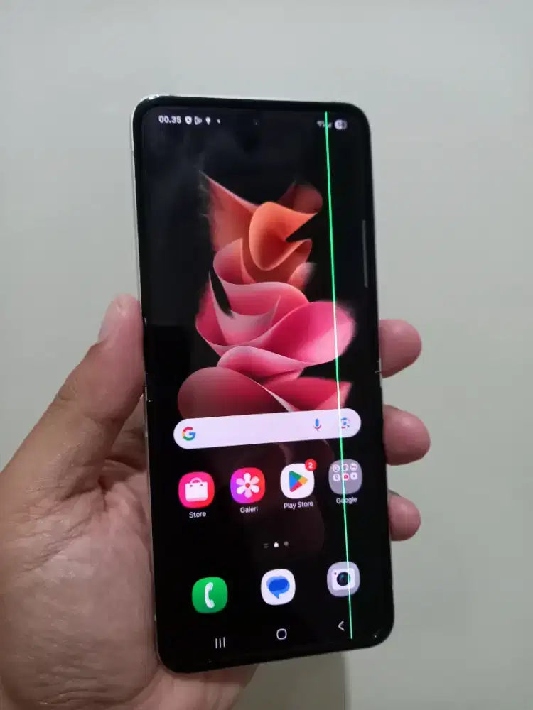 Samsung Galaxy Z Flip 3 Ram 8/256Gb 5G Fullset ada minus