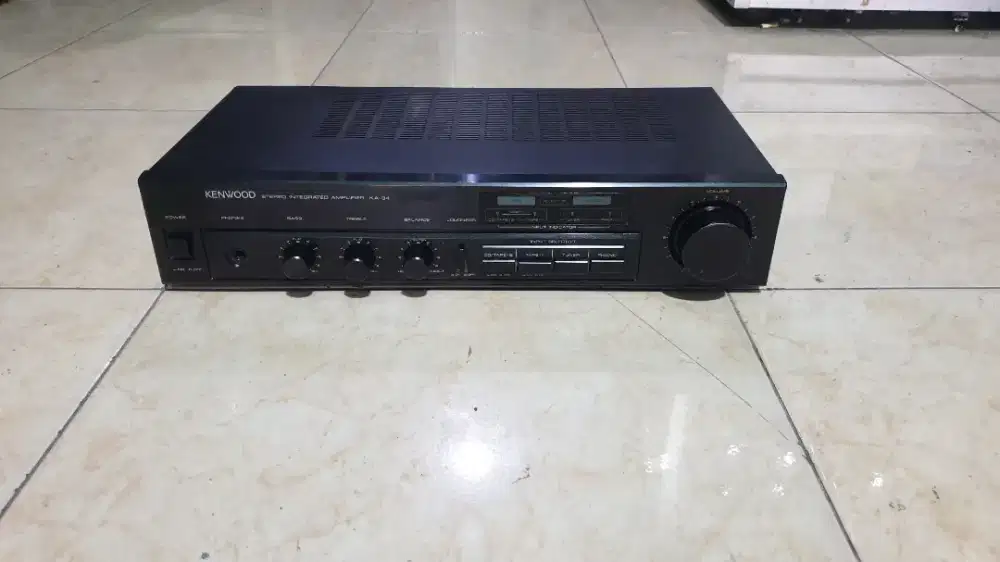 Power amplifier kenwood ka34 vintage made in japan stereo intergrated