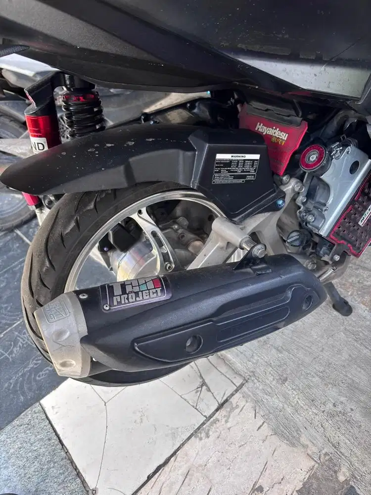 knalpot vario 160 TZM original