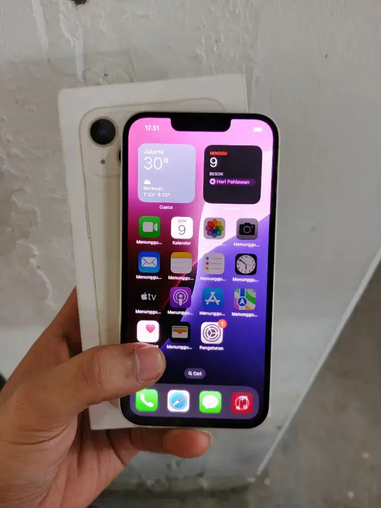 iPhone 13 128 GB iBox bh 100% garansi on