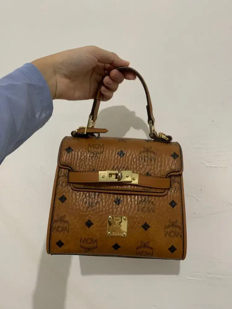 bag MCM with tali panjang