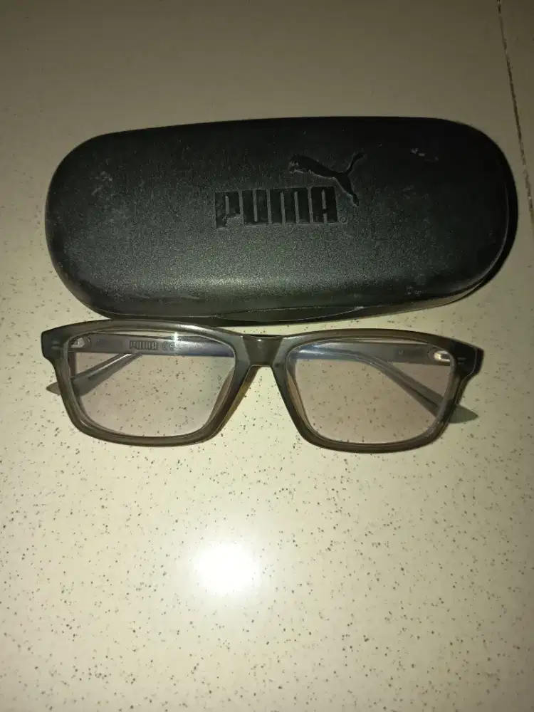 Kacamata original Puma lensa photochromic fullset nego siap pakai