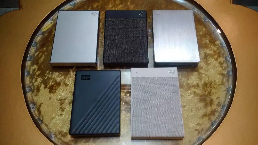 Harddisk HDD Hardisk Eksternal Lancar USB 3.0 Full isi Bonus Case