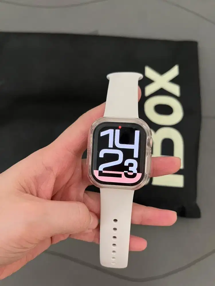 Apple Watch Series 10 GPS 42mm. Rose gold. garansi 24bln.