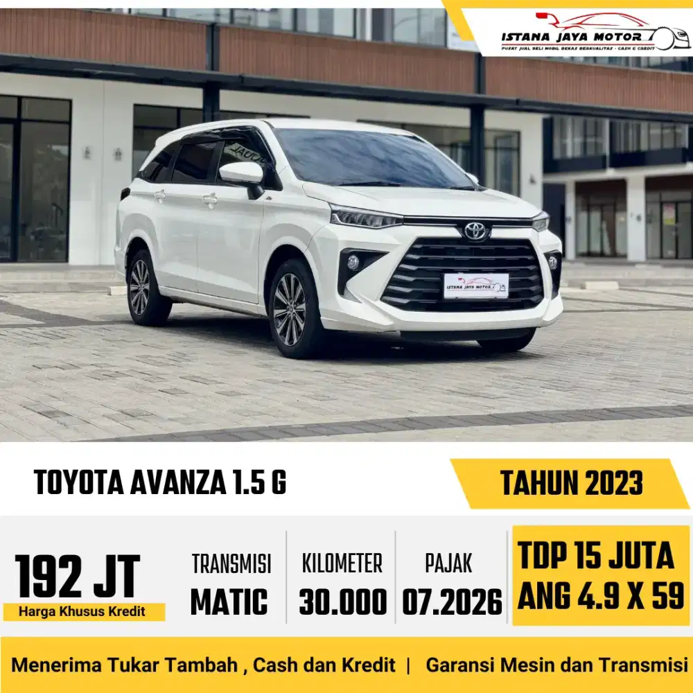Toyota avanza 1.5 g at 2023