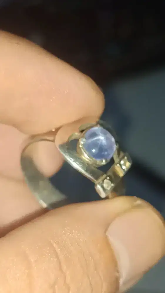 batu cincin safir Srilanka kristal