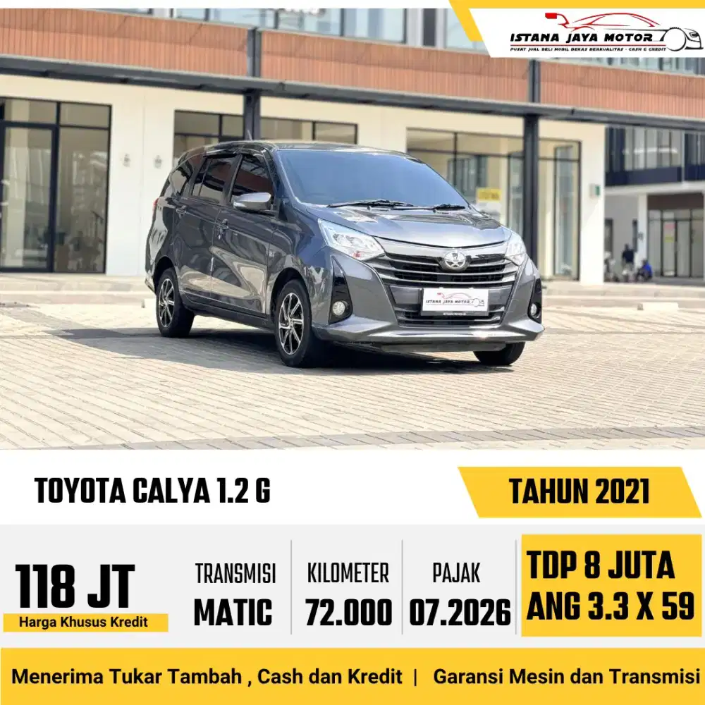 Toyota calya g at 2021
