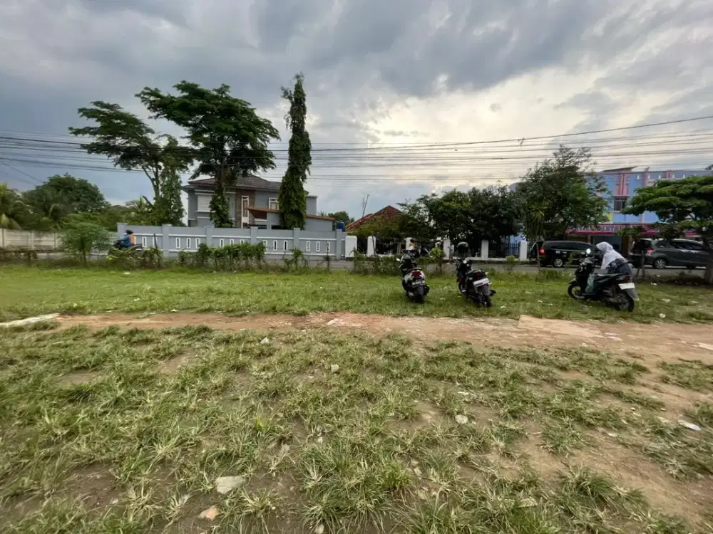 Tanah Pinggir Jalan Pakjo. Surat SHM Depan SMA 11 palembang