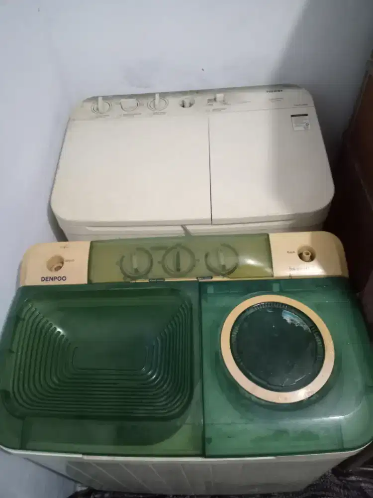 Dijual cepat mesin cuci 2 Tabung