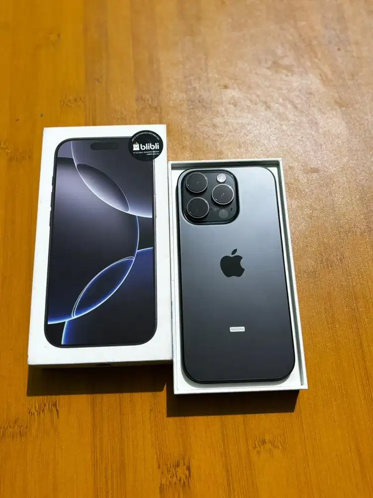 Iphone 16 Pro 256Gb GDN/BLIBLI BLACK BISA TUKAR TAMBAH