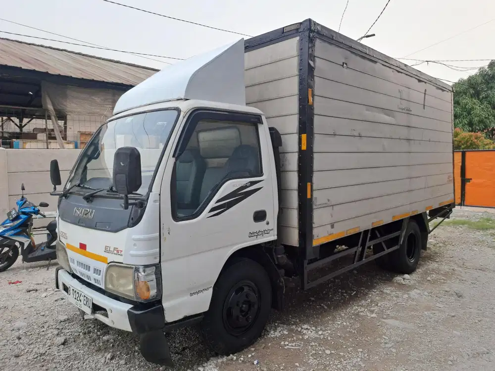 Isuzu Elf 2013 box nkr55 ban dobel power steering box aluminium