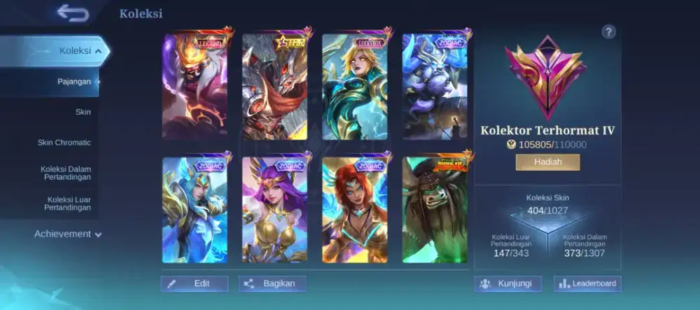 Legend Franco, skin banyak mobile legend