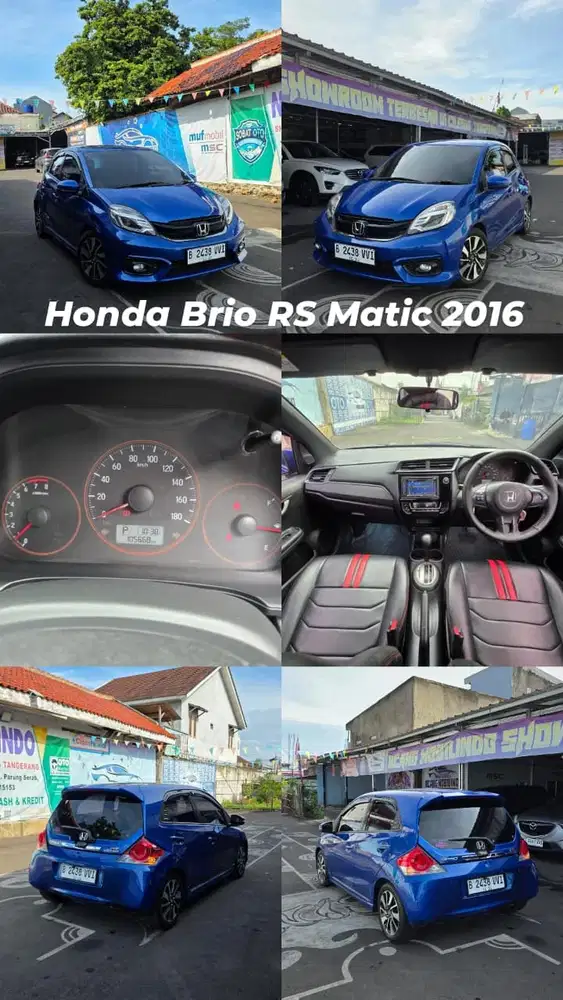 Honda Brio 2016 Bensin