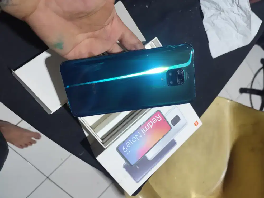 Xiaomi redmi note 9 pro mulus hp+ box