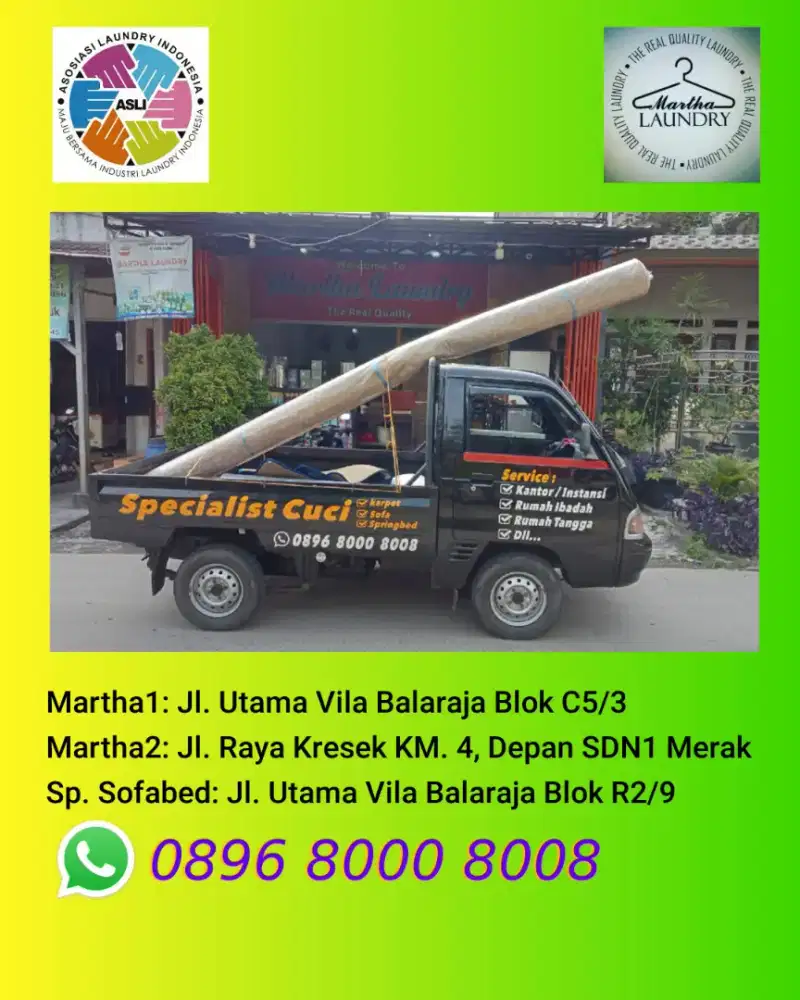 Lowongan Kerja Laundry ( Selama iklan tampil lowongan masih tersedia )