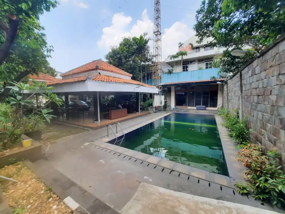 HITUNG TANAH HARGA NJOP BELAKANG RCTI PINGGIR JALAN KEBON JERUK