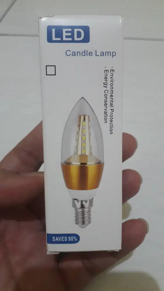 Lampu hias LED 5W Gold drat kecil