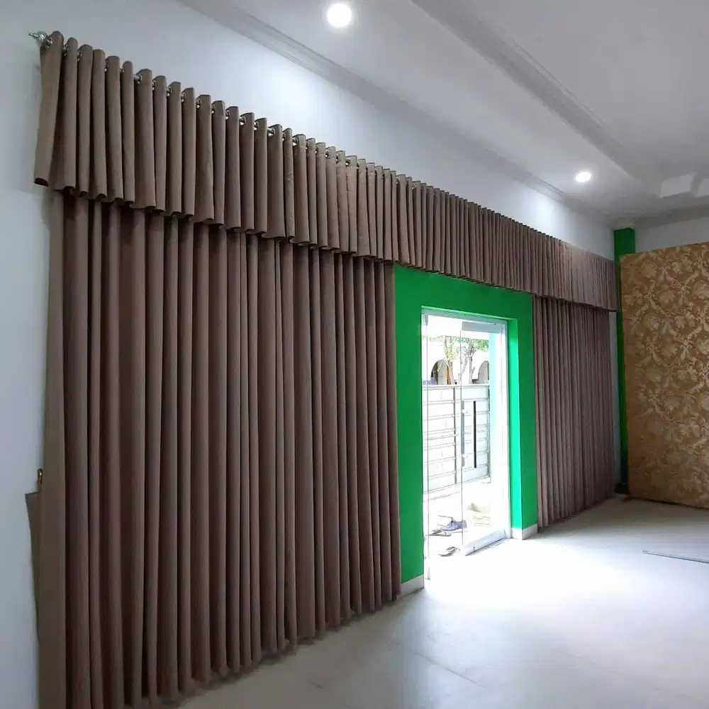 Cod Tirai Gorden Jendela Gordyn Mewah Hordeng Model Terbaru Murah