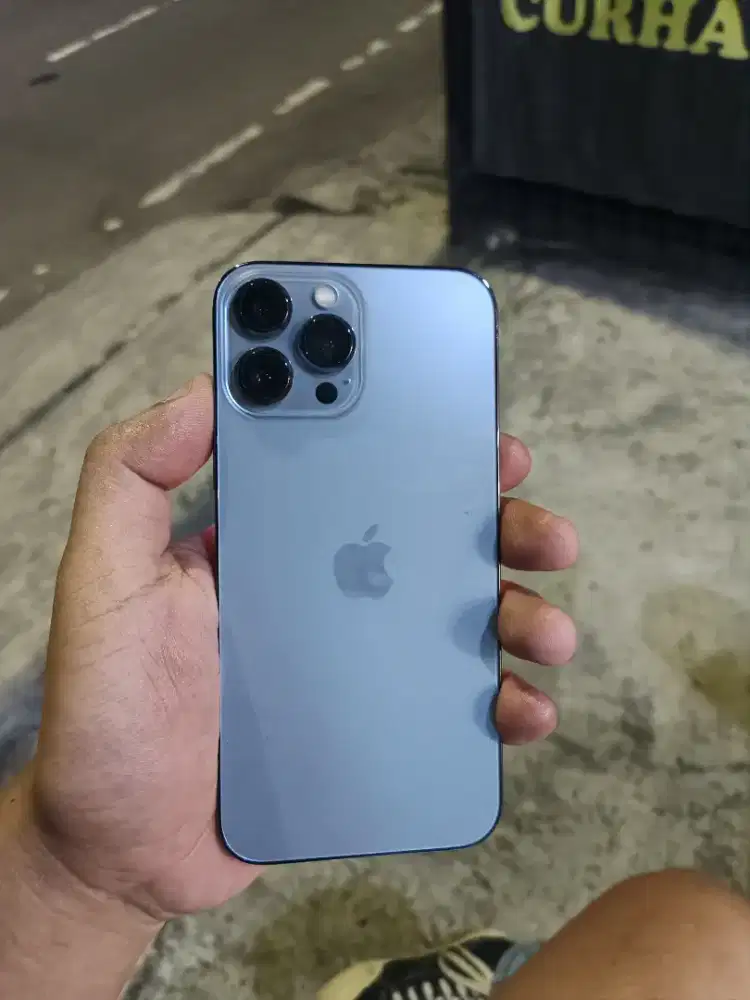 Iphine 13 promax 256 siera blue ZP/A unit langka