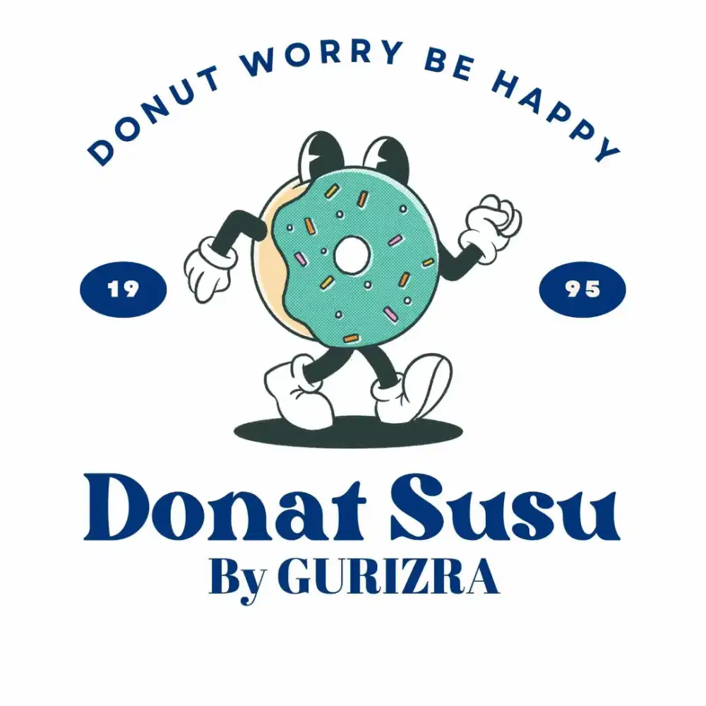 Jaga lapak jualan donat