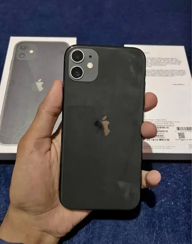 Jual cepat iphone 11 64gb Fullset Ori