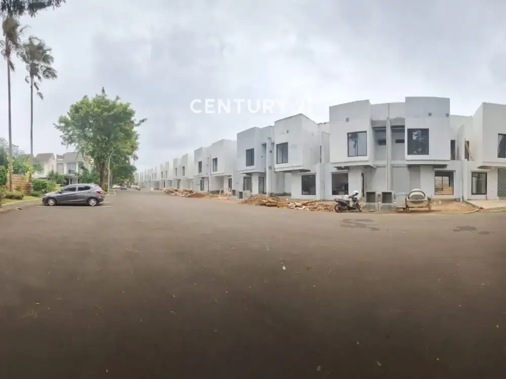 Dijual Rumah Brand New Nyaman One Gate Row Jalan Lebar Di BSD