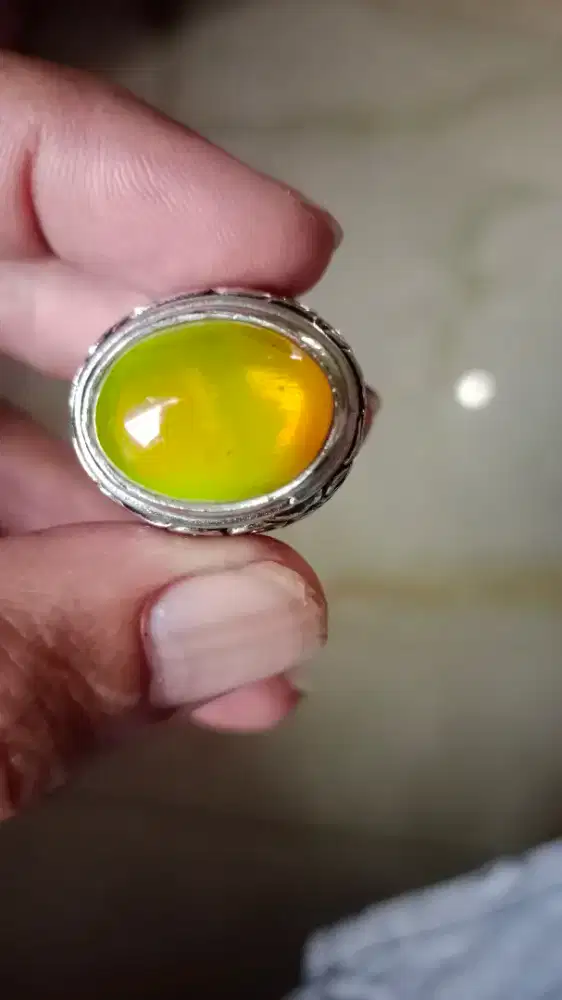 Batu cincin fire oval