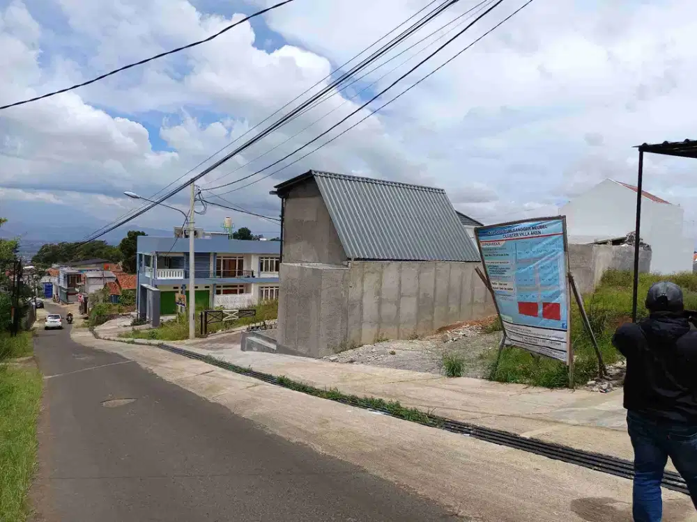 Tanah kavling murah dengan city view