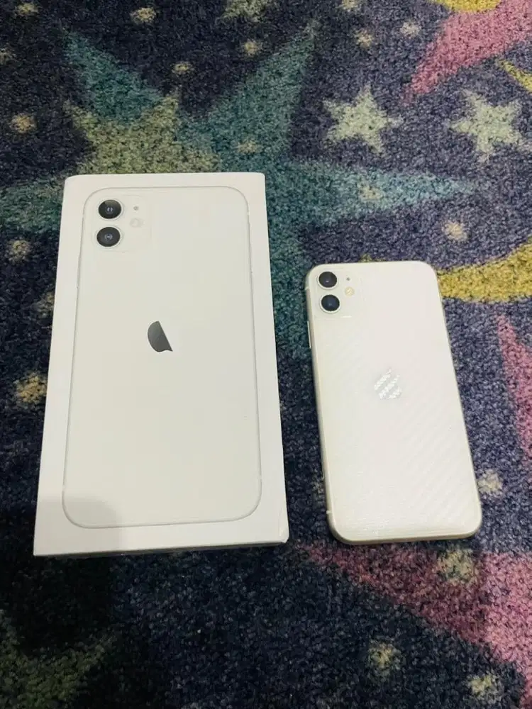 Iphone 11 white kapasitas 128gb