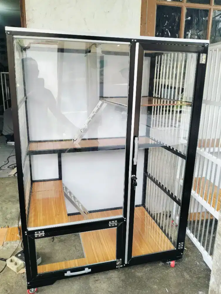 Kandang kucing Alumunium