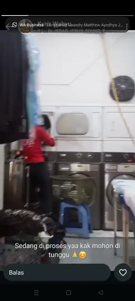 Dibutuhkan 3 kandidat : staff administrasi+staff laundry+kurir