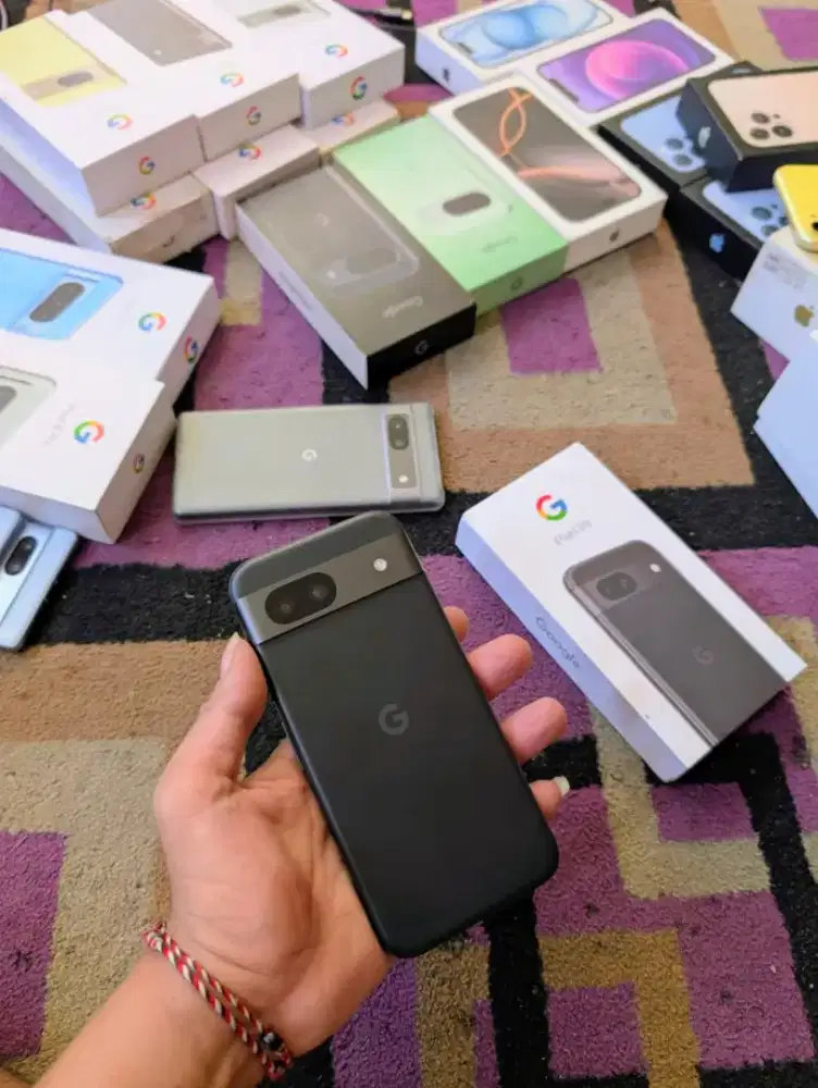 Google Pixel 8a Global Gar On 2027 imei beacukai resmi