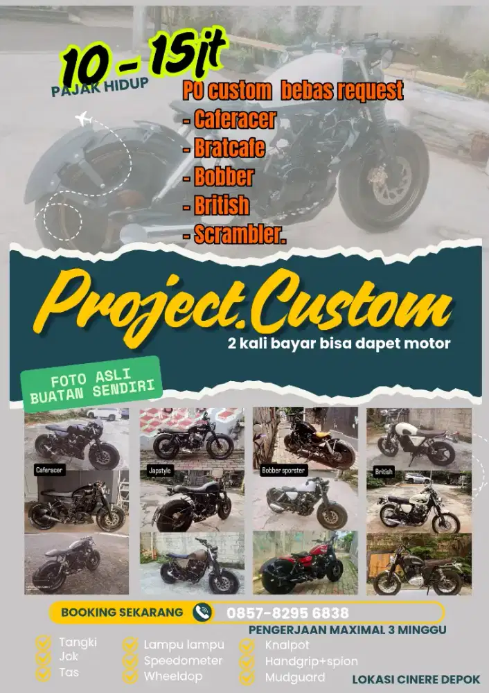 Motor Custom Bebas Request