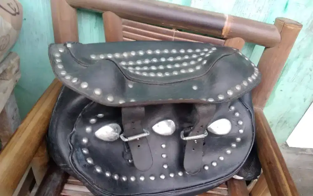 Tas Sadel bag Harley Davidson original USA sepasang lokasi cilebut