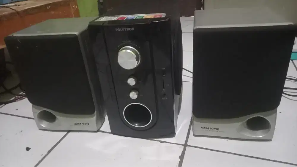 Speaker Polytron PMA 9300 satelit mega bass