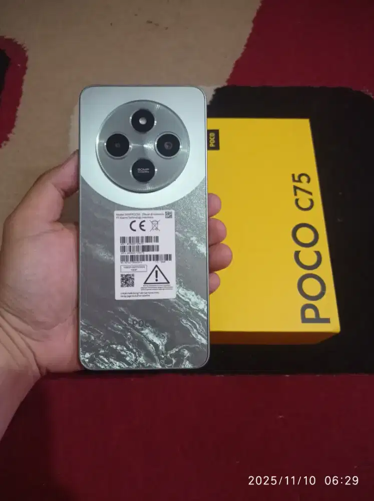 BISMILLAH POCO C75 RAM 6/128 FULSET MULUS