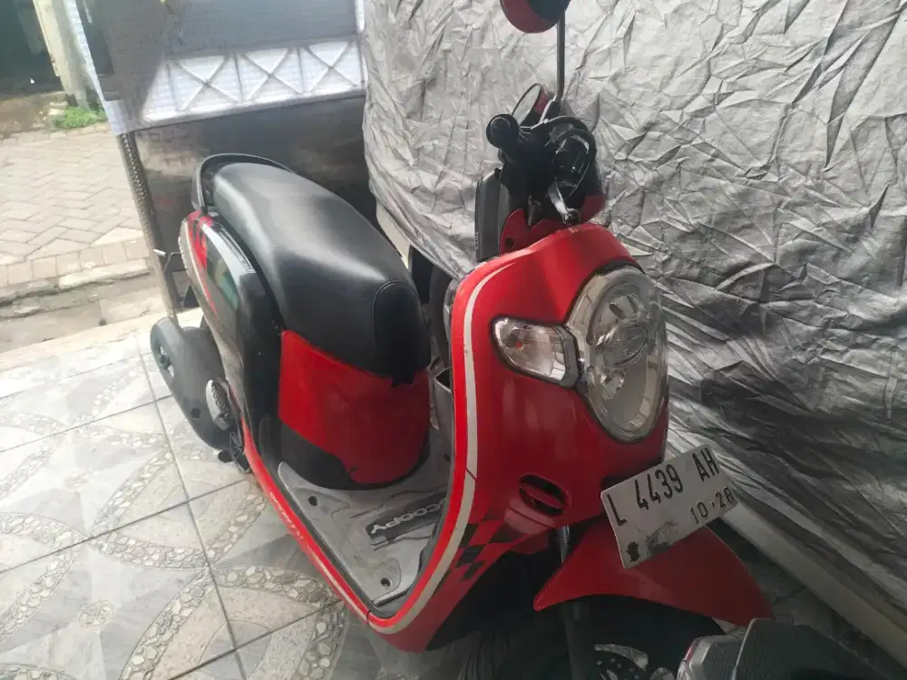 Honda Scoopy stenlis 2018 tgn 1 ors  mesin hls PJK baru mesin hls lkp