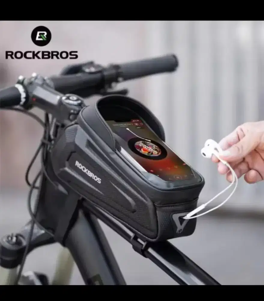 Tas Sepeda + Tempat Hp Rockbros