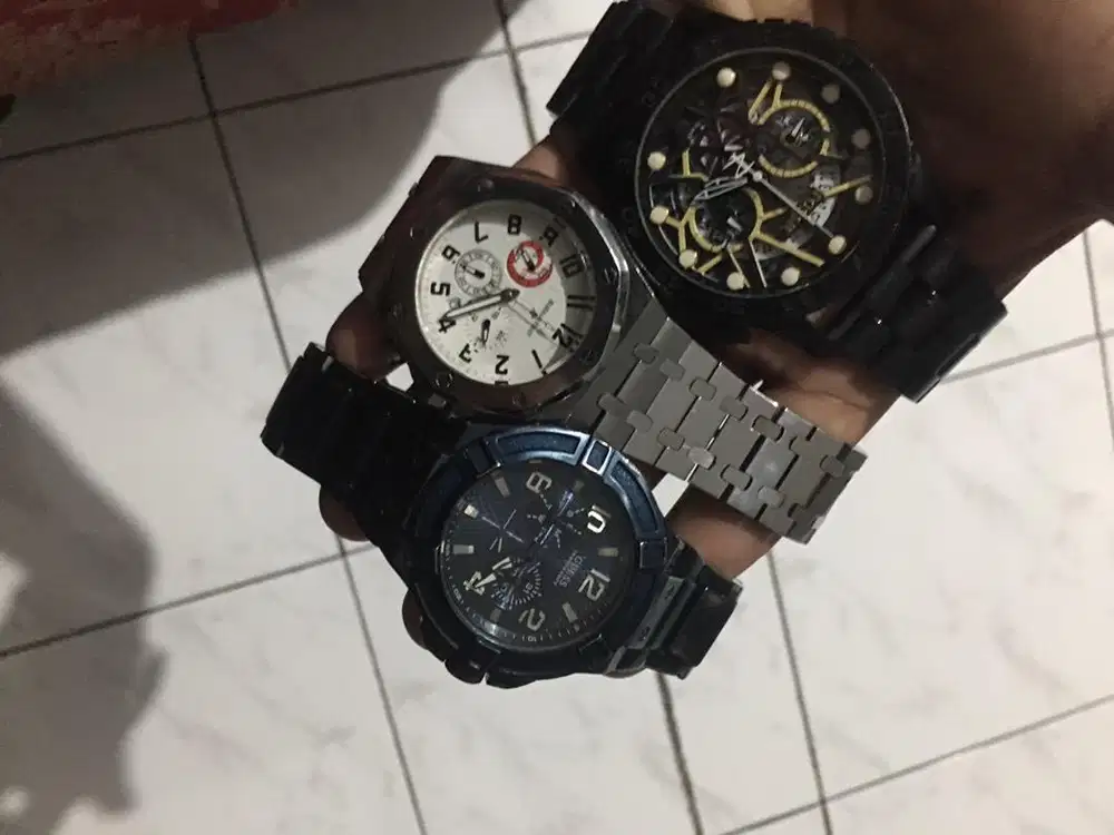 Jam tangan original Guess,AP,Fossil