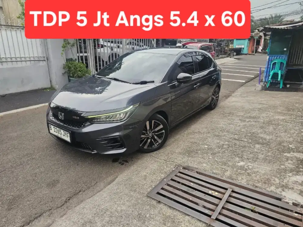 TDP 5 Jt Angs Termurah All New City RS 2021 Matic Abu Abu Low Km