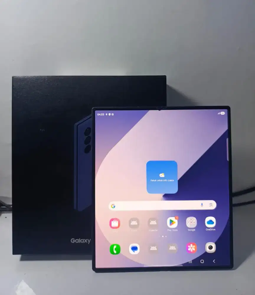 JUAL BU SAMSUNG Z FOLD 6 5G RAM 12/512GB ORIGINAL SEIN MULUS FULLSHET
