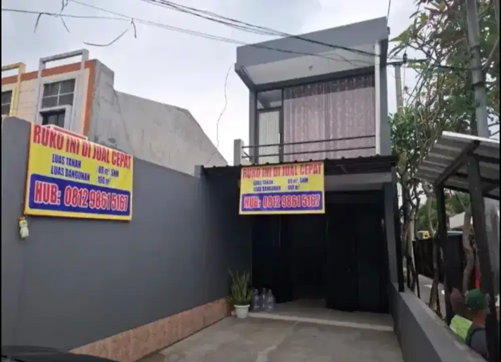Strategis Disewakan RUKO Pinggir Jalan Depok Bojongsari