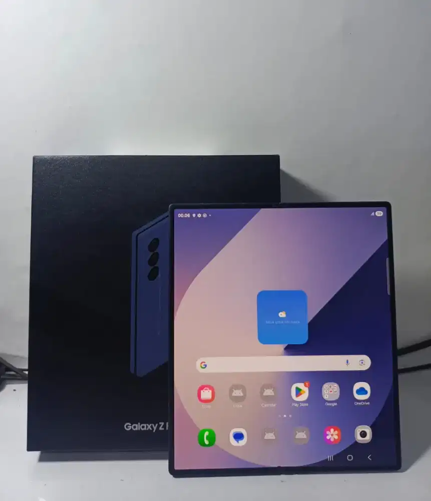 JUAL BU SAMSUNG Z FOLD 6 5G RAM 12/512GB ORIGINAL SEIN MULUS FULLSHET
